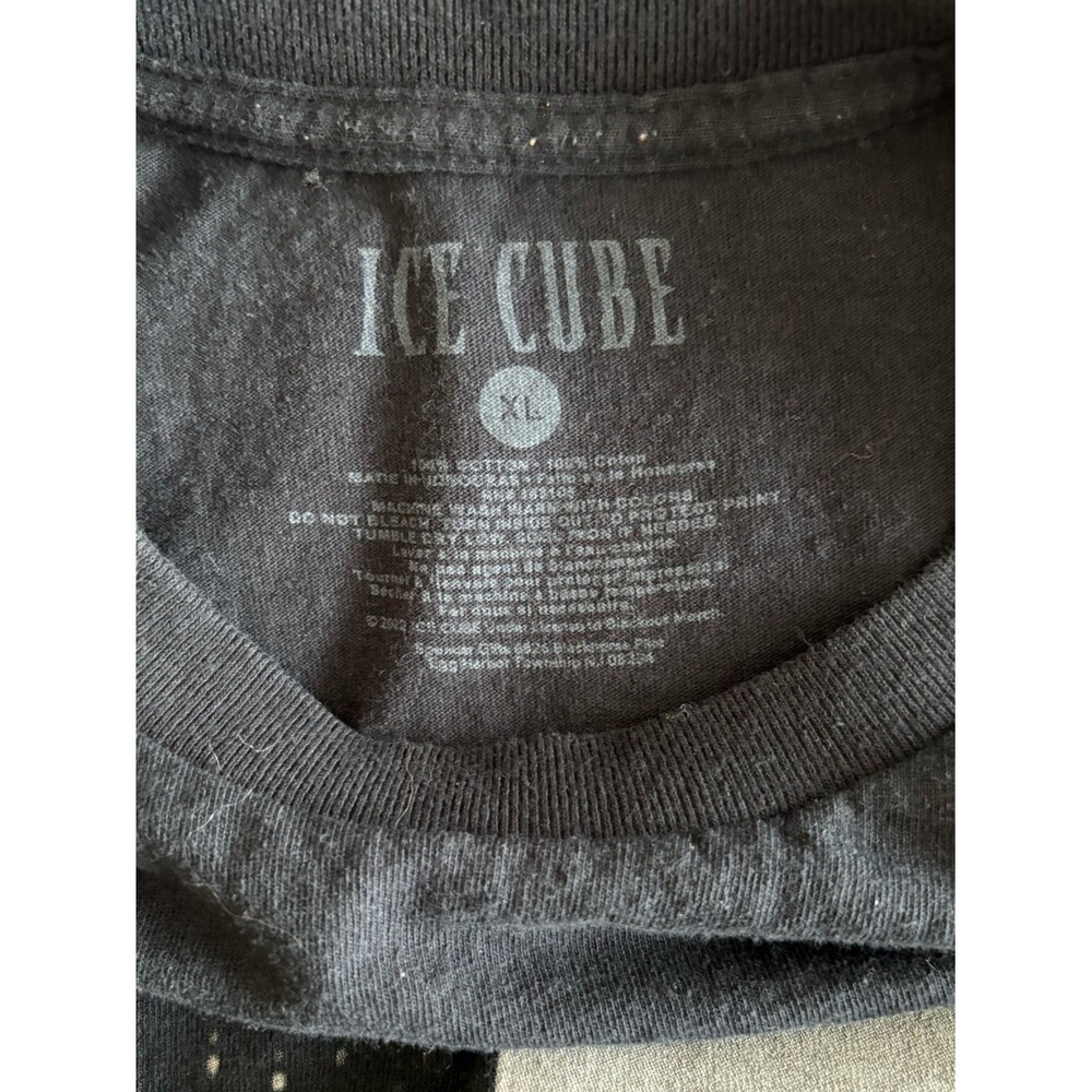 Ice Cube Graphic Rap T Shirt Black Men’s XL Hip Hop Streetwear Tee - Picture 4 of 4